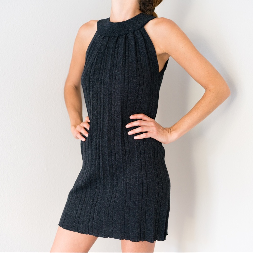 90s Accordion Mini Dress Extra Small XS